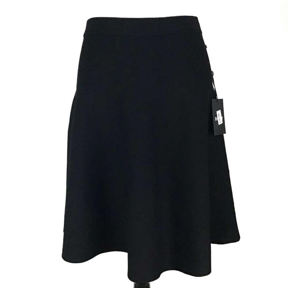 DKNY Flared Mini Skirt Thick Stretchy Medium NWT! - Picture 2 of 5
